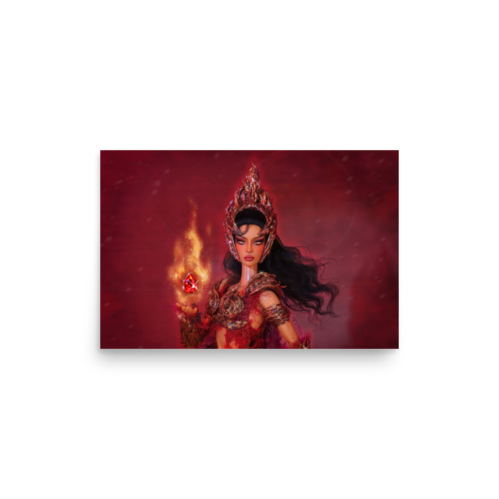 Fire Princess Print